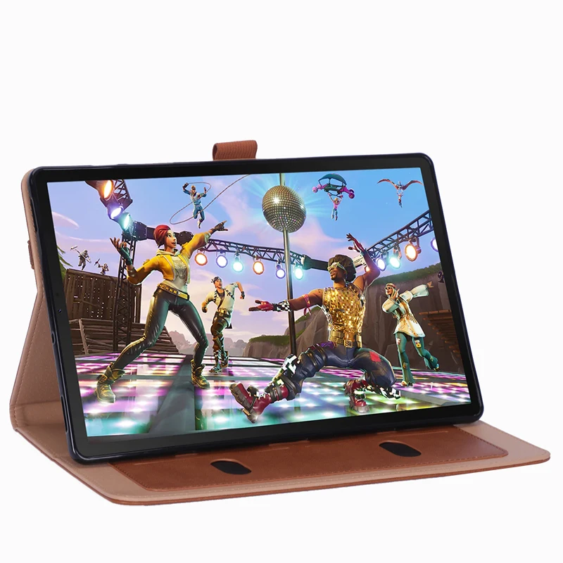 Ретро телячья кожа кожаный чехол для samsung Galaxy Tab S6 10," T860 бизнес ручной карты Стенд смарт-чехол для samsung Tab T865