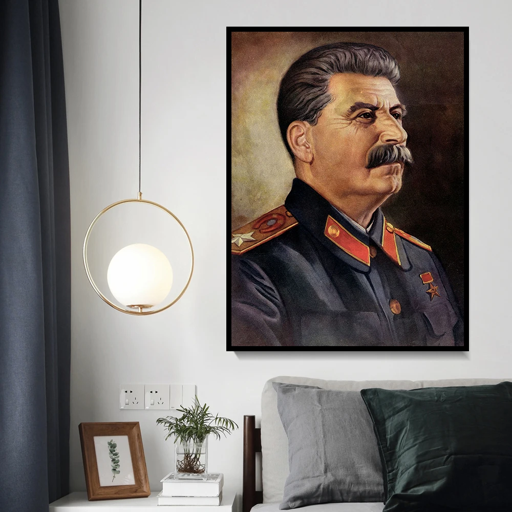 Алмазная вышивка 5D Сталин ленинист полный квадрат алмазная живопись