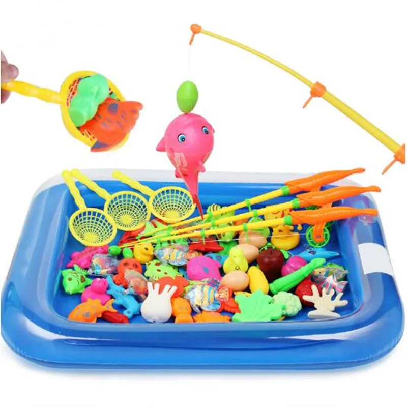 

Children Fishing Toy Set Suit Magnetic Play Water Baby Toys The Mall Hot Selling Toy