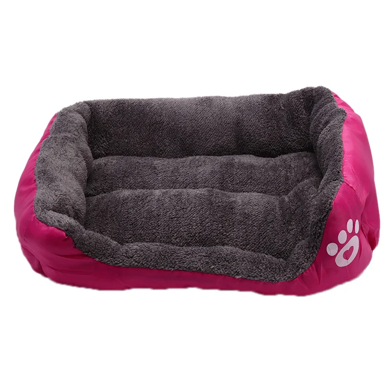 

1pc Pet Cushion House Pet Dog Cat Bed products Puppy Cushion House Pet Soft Warm Kennel Dog Mat Blanket