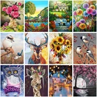 Набор для алмазной живописи 5D сделай сам, пейзаж, Пляжная мозаика, животное, птица, Одуванчик, стразы, вышивка, украшение для дома, рождественский подарок