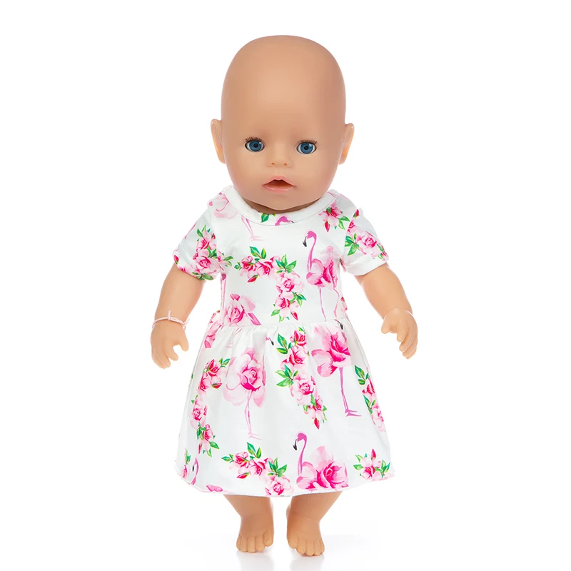 Born New Baby Doll Одежда Подходит для 18 дюймов 40-43 см красный, синий и зеленый Русалка Кукла Одежда Аксессуары для ребенка подарок на день рождения - Цвет: q-113