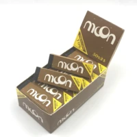moon rolling filter tips natural unbleached rolling paper filter tips 50 leaves