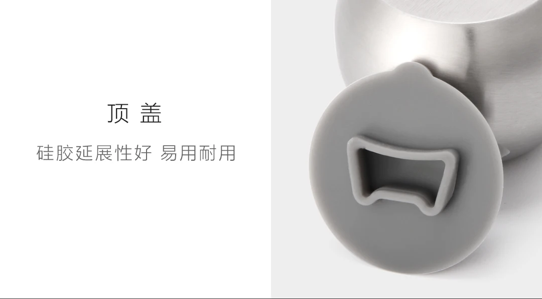 Xiaomi Youpin Circle Joy Round Pig Creative Beer Bottle Opener Silver Lovely Shape Easy Opening And Varied Functions