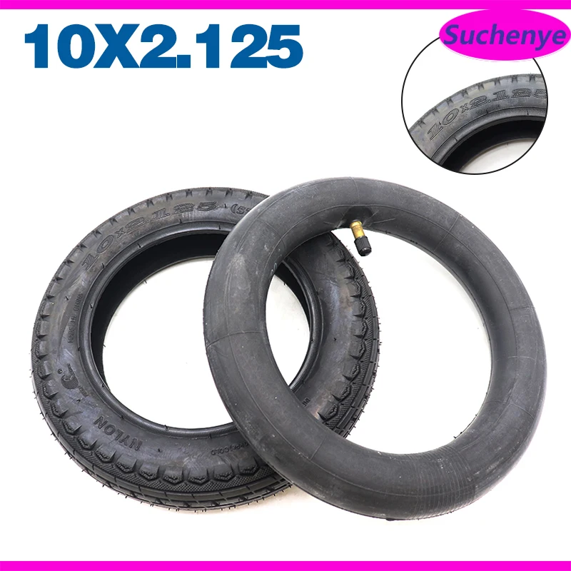 

10 inch Tyre 10x2.125 Tube and Outer Tire for Kugoo HX PRO Electric Scooter Balancing Hoverboard Self Smart Balance Tyre