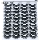 2-30 пар ресниц натуральные длинные 3D Искусственные норковые ресницы толстые ручной работы полные полосы ресниц объем мягкие норковые ресницы накладные ресницы