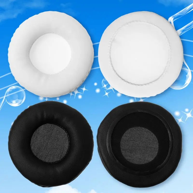 

Leather Ear Pad Cushion Earpad for sony ATH-WS99 ATH-WS70 Headphone Headset 80mm
