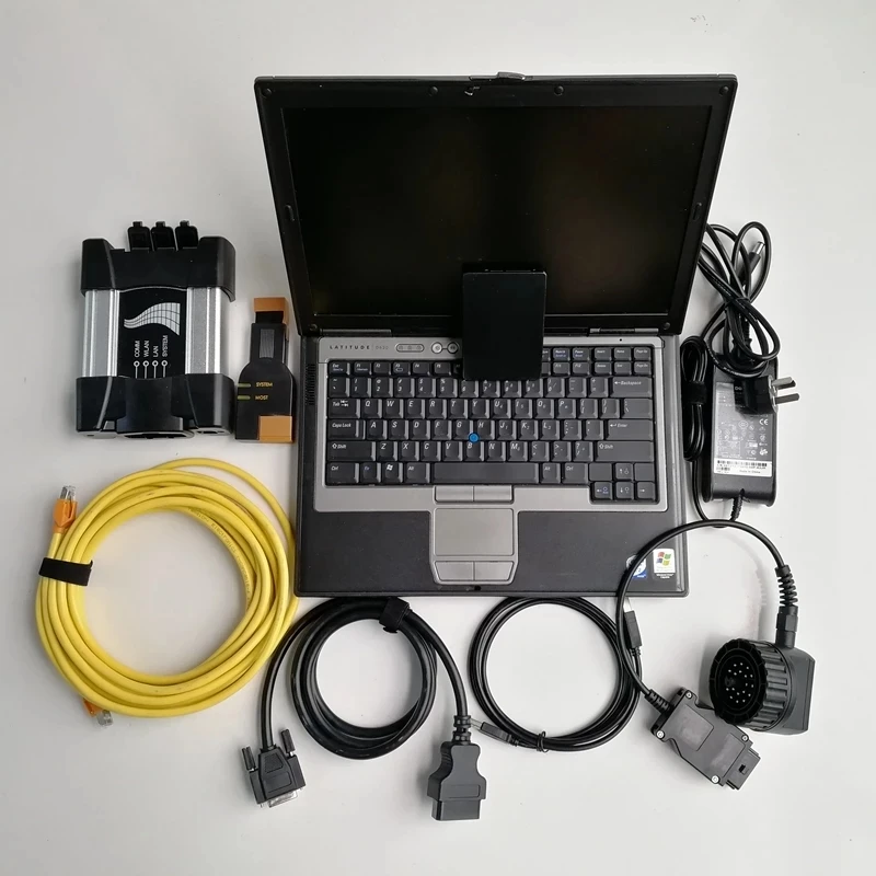 

2021.12V RC Diag Diagnostic Tool for BMW ICOM NEXT Used Laptop D630 720gb SSD Vehicles Automotive Repair Kit