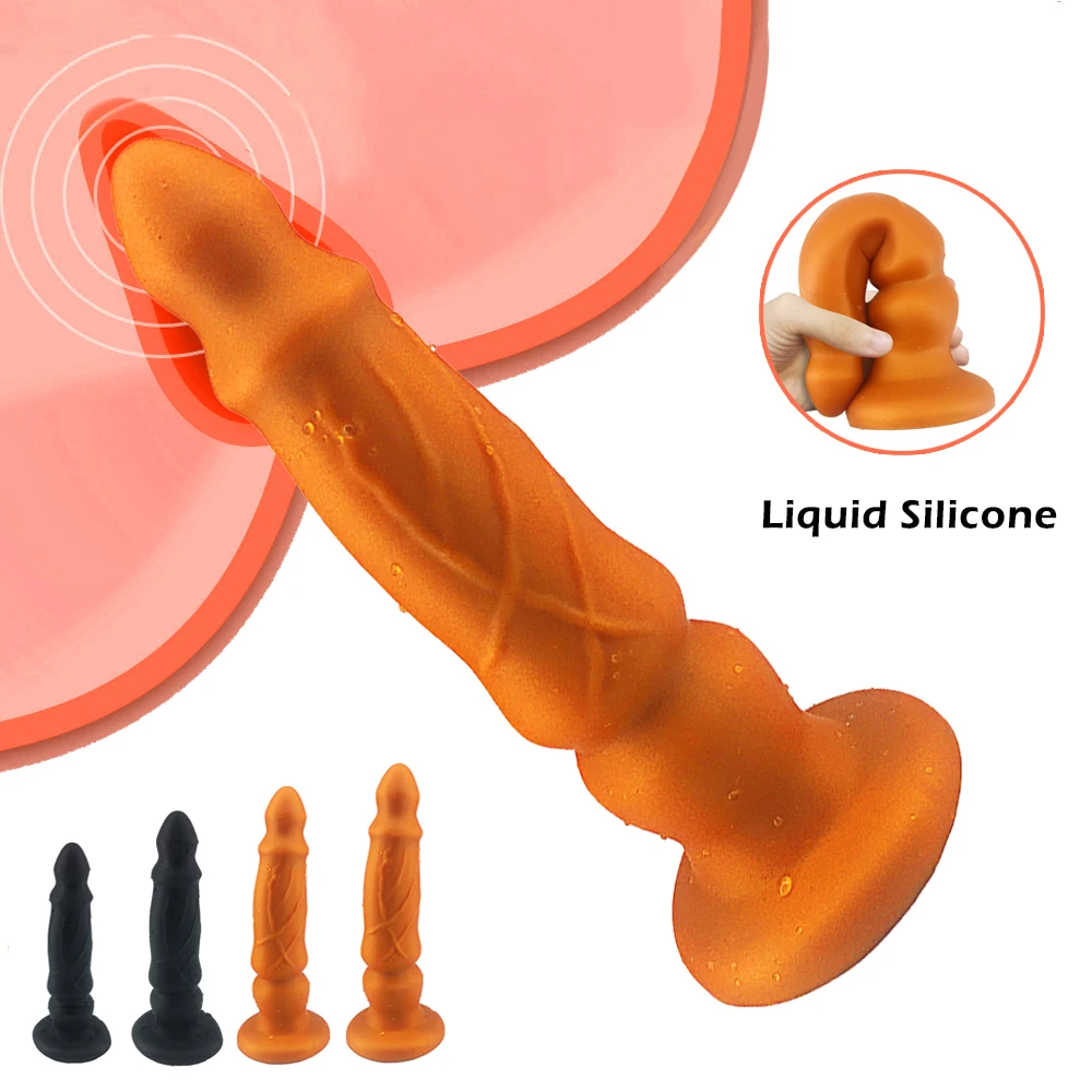 

Super Soft Huge Anal Plug Butt Plug Large Dildo Vaginal Anus Stimulation Dilator Prostate Massage Anal Sex Toy For Men Women Gay