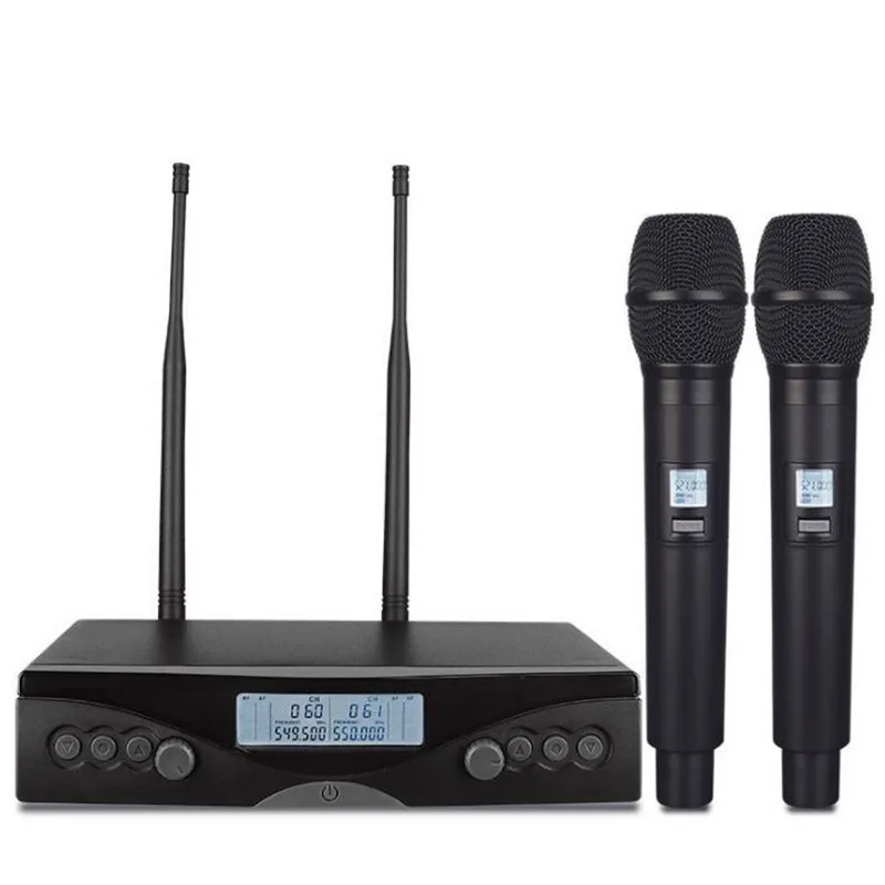 Finlemho UHF Wireless Microphone Home Karaoke Studio Recording Professional Dynamic Vocal System For Singging Conference Set | Электроника