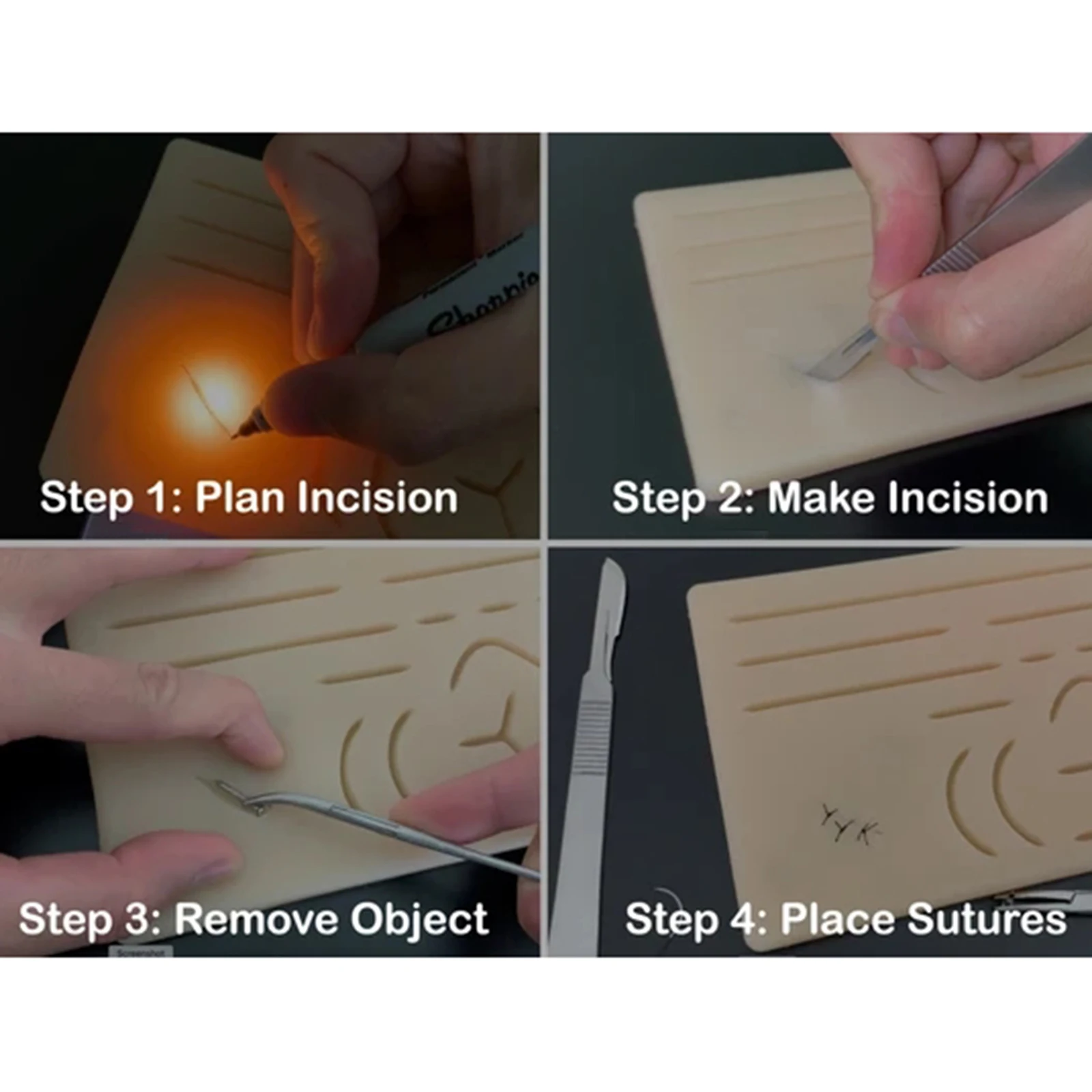 

High All-Inclusive Suture Kit for Developing and Refining Suturing Techniques LG66