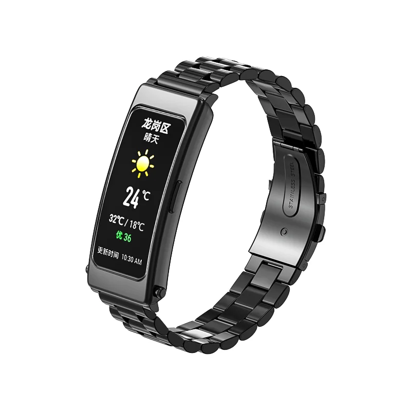 Ремешок силиконовый для HUAWEI TalkBand B6 металлический сменный Браслет Миланская