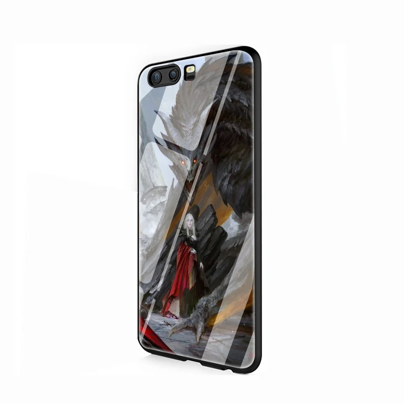 EWAU «Игры престолов» Dracarys телефон из закаленного стекла чехол для Huawei P10 P20 P30 mate 20 Lite pro P Smart Y6 Y9 Honor 8X9 10 - Цвет: G1
