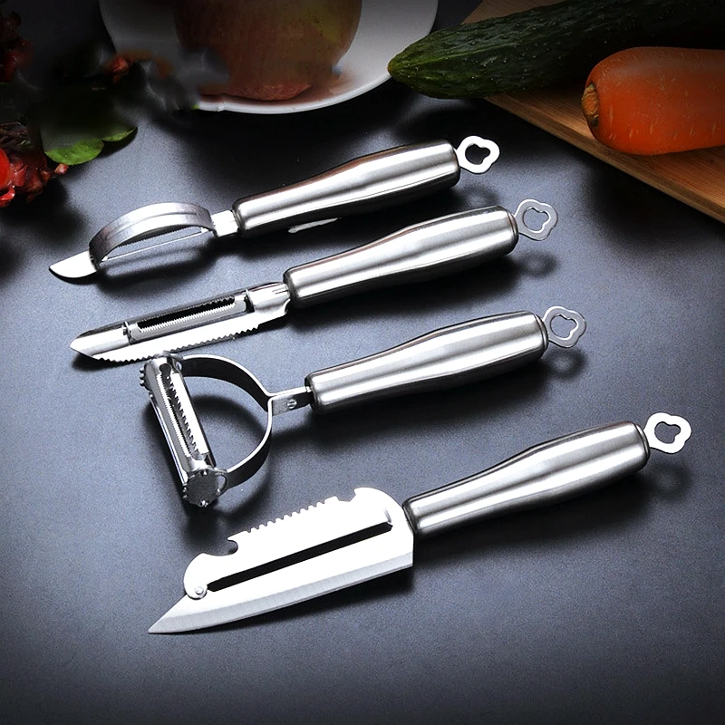 Многофункциональный нож из нержавеющей стали для очистки овощей рыбные весы