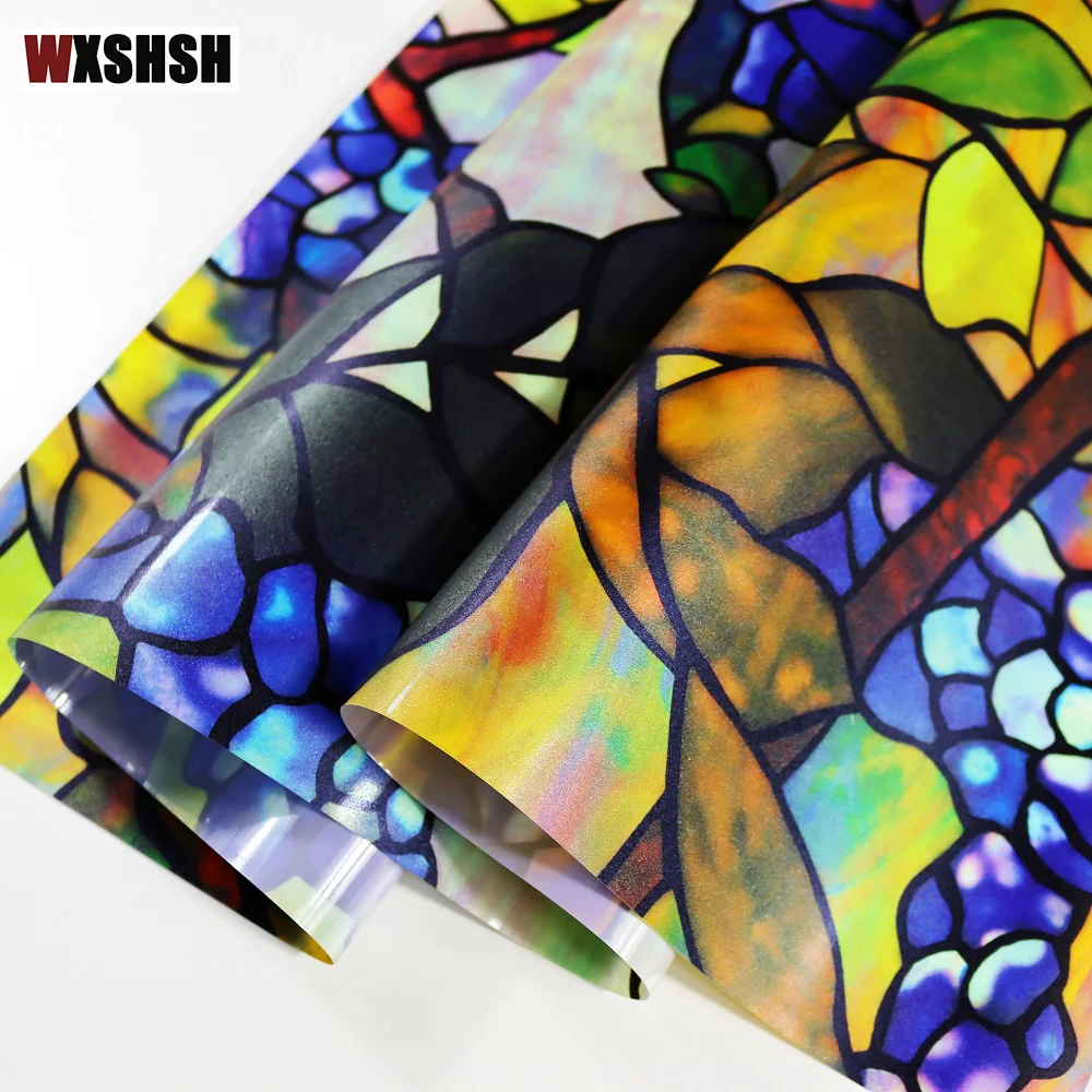 Наклейка для Витражного Стекла Антистатическая теплоизоляция защита от