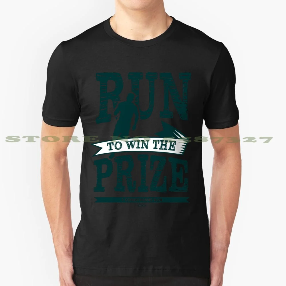 Run To Win The Prize модная Винтажная футболка футболки Goal Corinthians вдохновляющее