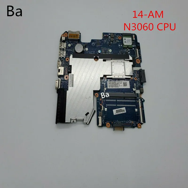 

Материнская плата для ноутбука HP 14-AM, встроенная видеокарта N3060, процессор, полное комплексное тестирование