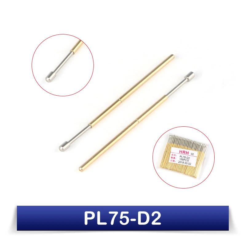 Пружинный тестовый зонд Pogo Pin PL75-A2/B1/1D/D2/E2/F1/G2/H2/J1/LM2/Q1/T2/M3 20 шт. | Обустройство дома