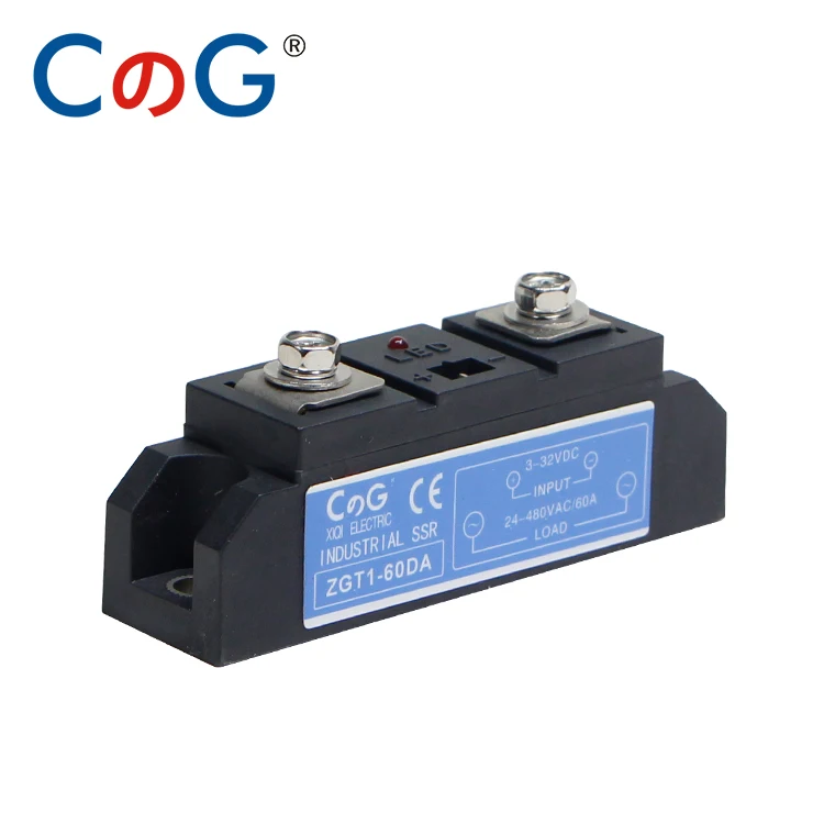 CG 60A 80A 100A промышленные высокой мощности Авто Промышленные серии DC В AC твердотельные Реле твердотельные реле