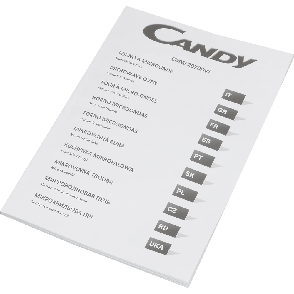 Микроволновая печь CANDY CMW2070DW 700Вт 20л белый | Бытовая техника