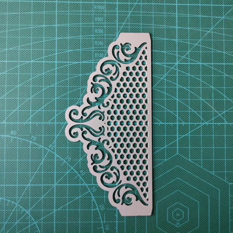 Металлические пресс формы вырезанные штампы полукруглая Складная карточка