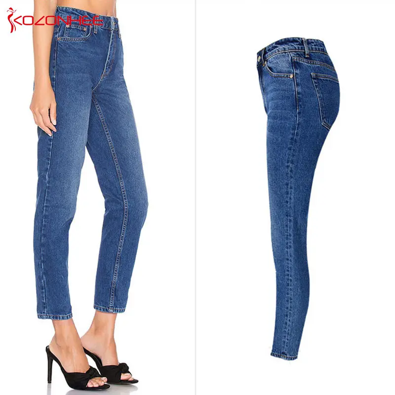 Джинсы МОМ свободные неэластичные с завышенной талией уличная одежда