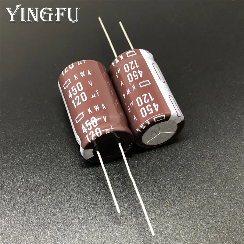 5 шт. 120 мкФ 450 в NIPPON серии NCC KWA 18x31 мм 450в120мкф алюминиевый электролитический
