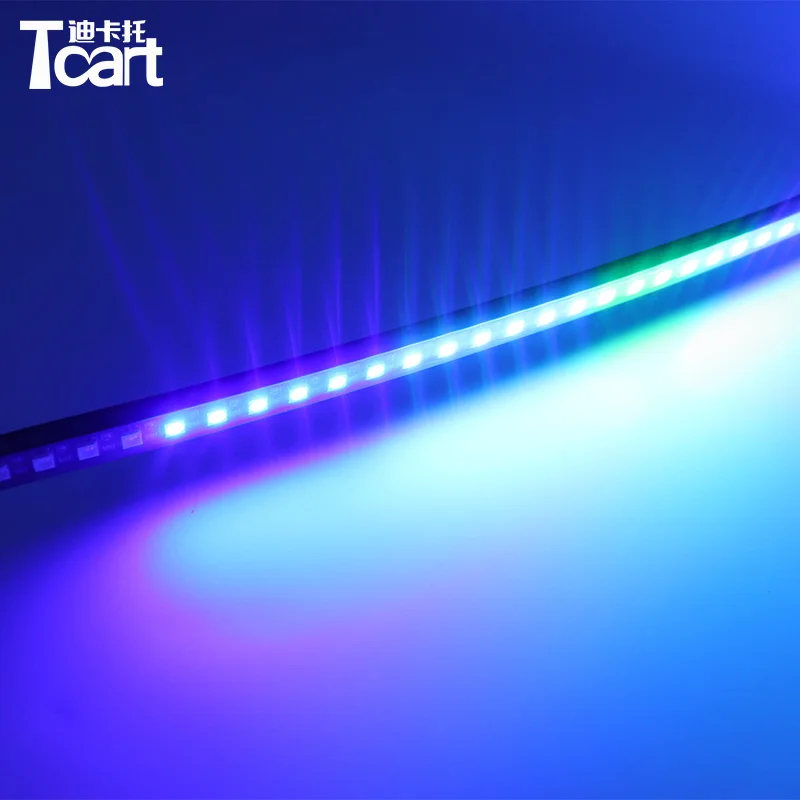 Заборная решетка Tcart динамические светодиодные RGB lights огни для Toyota avensis t25 land cruiser prado 150 prius chr corolla аксессуары