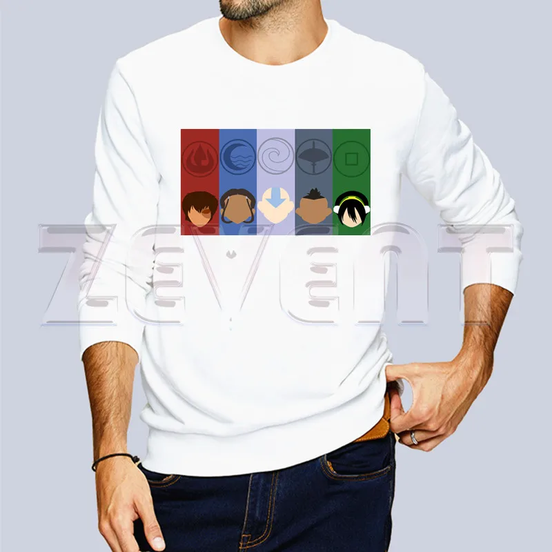 Аватар Последний Airbender толстовки с капюшоном для мальчиков и женщин классическая