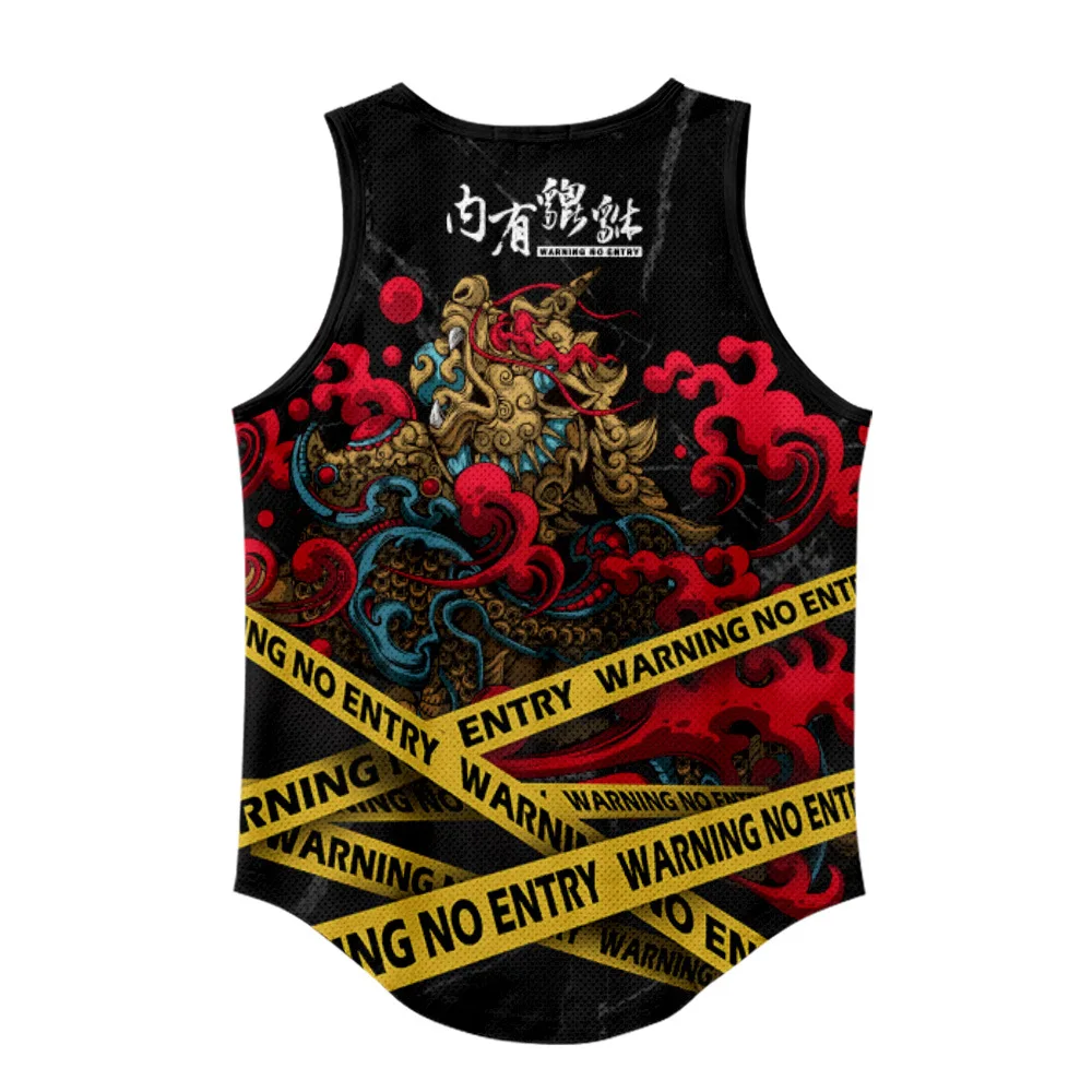 Летняя мужская жилетка для бега Мужская быстросохнущая одежда тренажерного зала