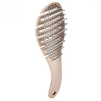 hair brush comb massage fashion salon scalp anti static comb arched design hair care hairdressing styling brush massager tools