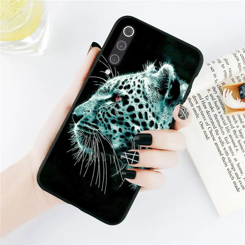 

Fashion Tiger Leopard Phone Case For Xiaomi Mi Note 10 Lite pro 7 9 9t pro se a2 lite