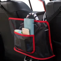 car net pocket handbag auto seat back storage net bag seat back crevice hanging netting pouch car storager large capacity