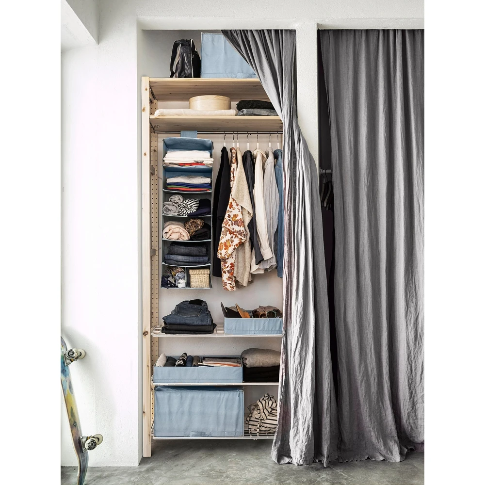 подвесной шкаф икеа тканевый