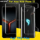 Защитная пленка для Asus ROG Phone 5 Pro 3 Strix 2 II ZS661KS ZS660KL (не стекло), прозрачная пленка из мягкого ТПУ