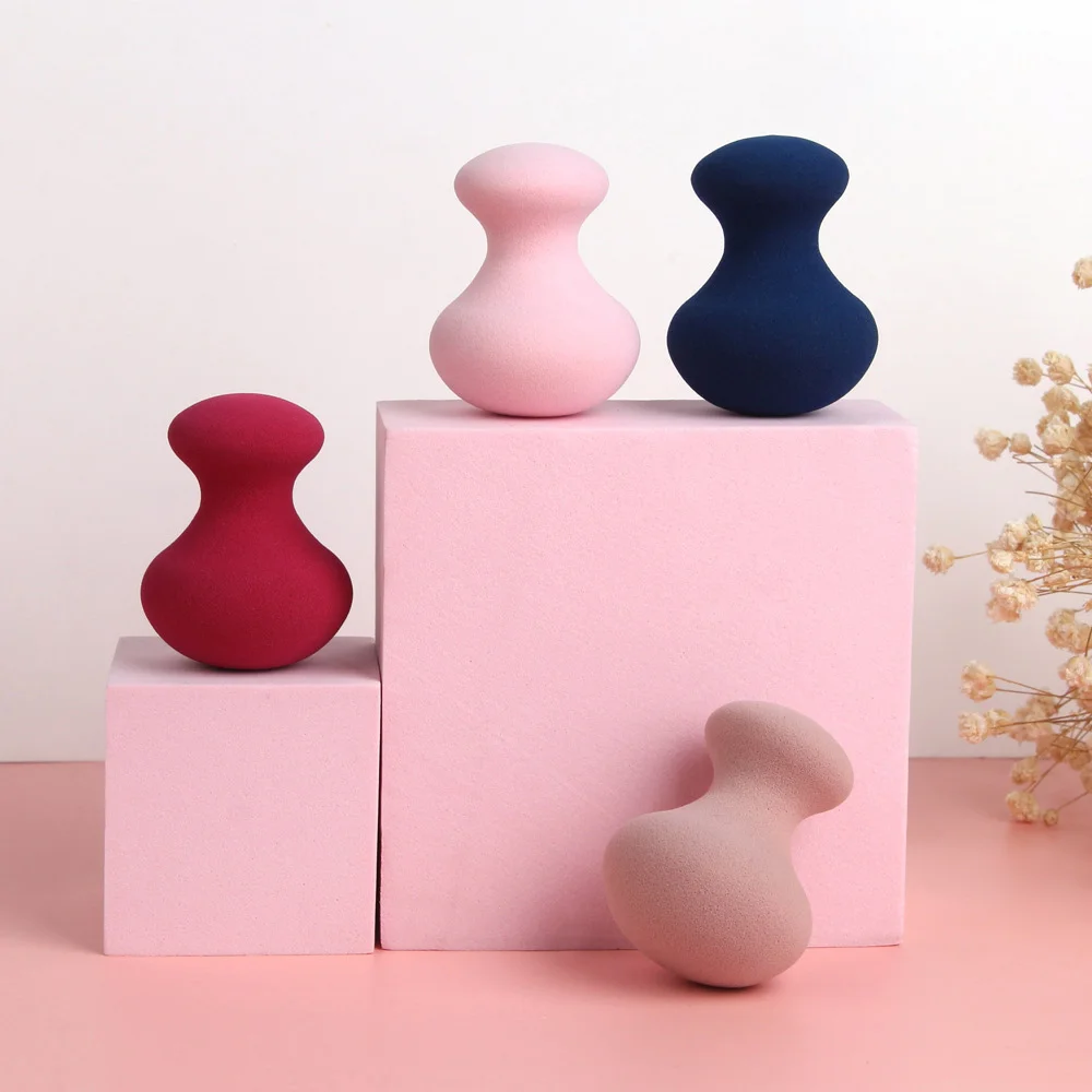 

2Pcs/Set Makeup Sponge Professional Cosmetic Puff Blending Face Liquid Foundation BB Cream Soft Water Foundation Sponge For Face