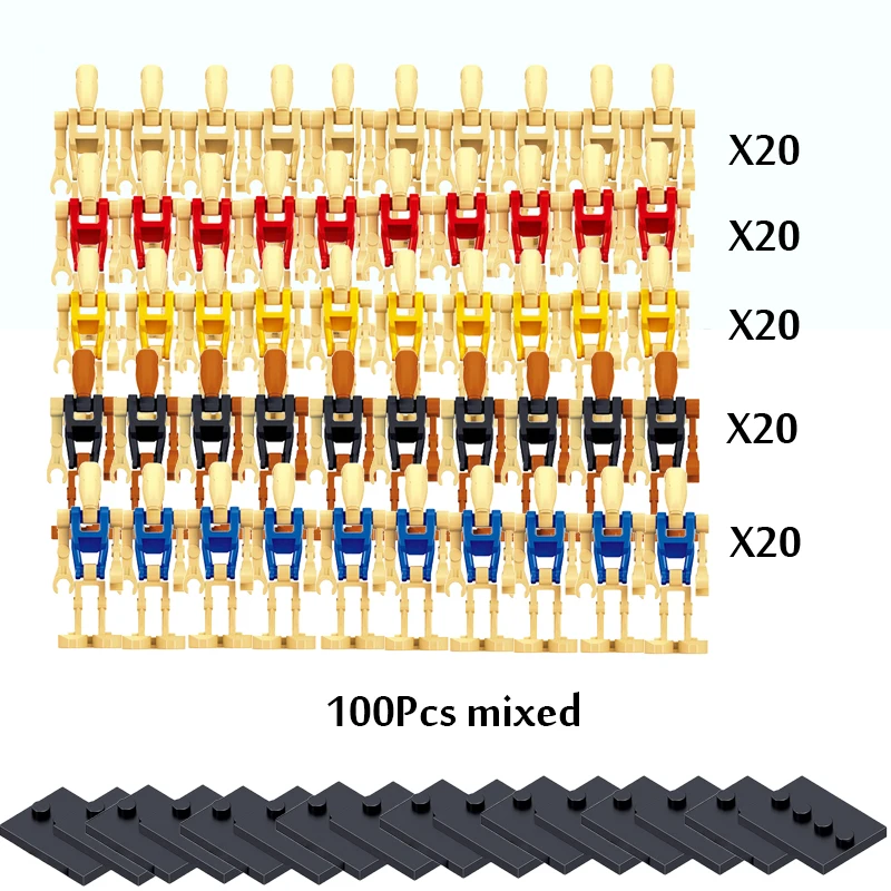 

100 шт./лот звезда Супер битва Droid Ro-go K2-so боевой робот строительные блоки кирпичи Фигурки игрушки для детей коллекционные подарки