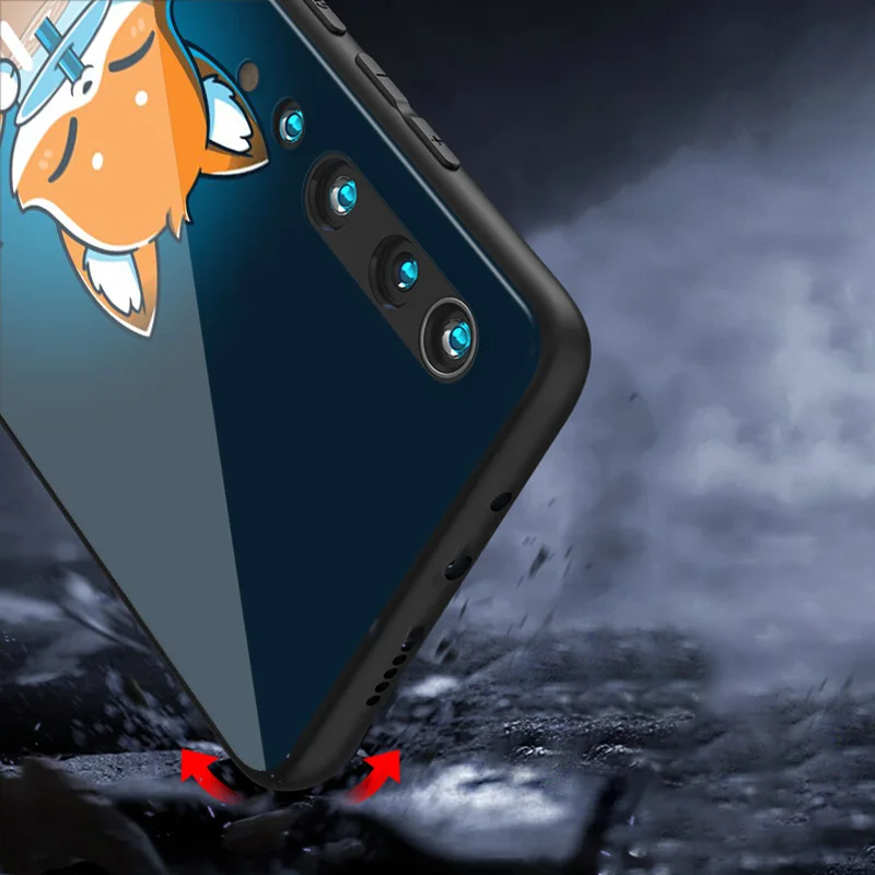 

Cute Cartoon Fox For Xiaomi Mi 10T Note 10 Ultra CC9E 9T 9 SE 8 A3 Lite Pro 5G Phone Case