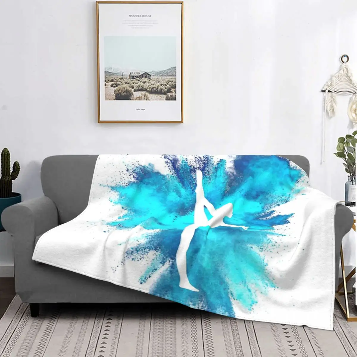 

Гимнастический силуэт-Манта Азул взрывобезопасная 1, кукла для cama, toalla de playa, Manta de пикник, fundas de cama de invie
