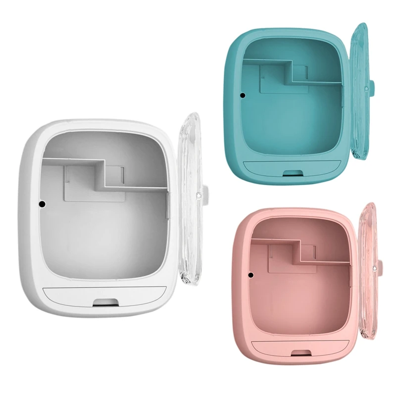 

Wall Hanging Makeup Storage Box Drawer-Type Bathroom Transparent Dustproof Cosmetics Box Jewelry Organizer