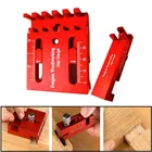 Деревообрабатывающая мини-строительная линейка для измерения глубины, линейка из алюминиевого сплава, измерительные инструменты, маркировочный манометр, Прямая поставка