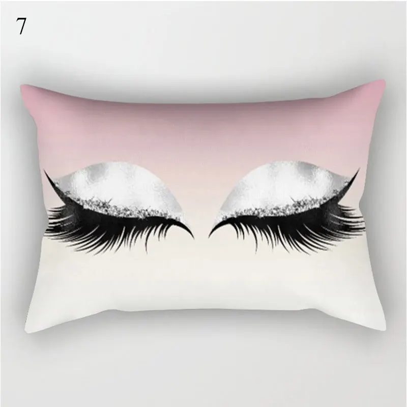 

30*50cm Eyelash Pillow Case Home Supplies Pillowslip Pillowcase Decorative Pillow Cases Pillow Cover Fashion Home Decoration