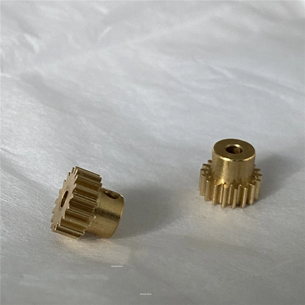 Шаговая Шестерня 2 шт. 0 4 м 18 т диаметр отверстия мм 5 медная зубьев | Обустройство