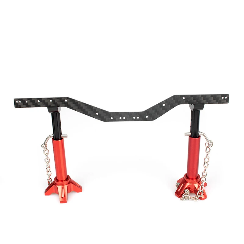 

2-Piece Carbon Support Side Frame Chassis for 1/24 Axial SCX24 90081 RC Crawler Car Upgrades Spare Parts Accessories
