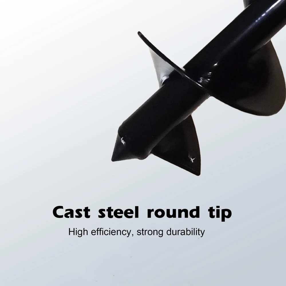 

Handheld Manual Digger Post Hole Drill Bit Spiral Garden Ground Auger