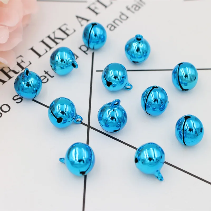 50 шт. колокольчики свободные бусины кулоны для животных рождественская елка