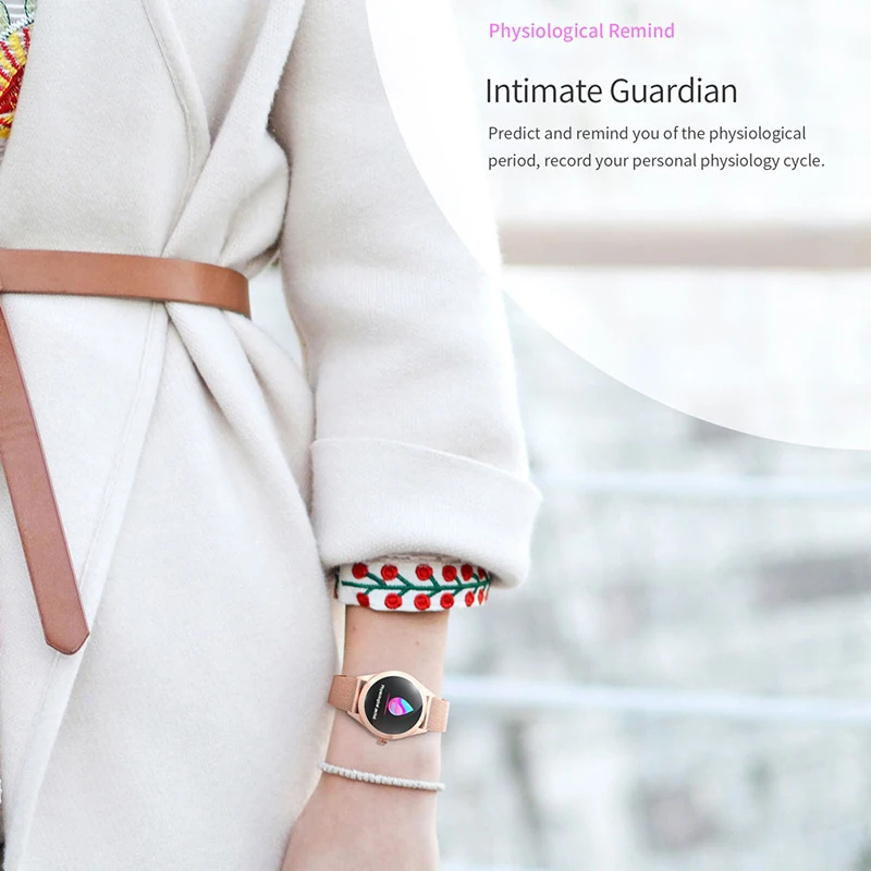 

smart watch 2020 women's wristwatch Bracelet IP68 Waterproof Heart Rate Monitor fashion watches For huawei iphone