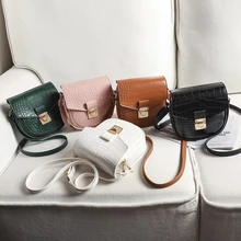 New Design Vintage Crossbody Bags For Women 2021 Female Small PU Leather Saddle Shoulder Bag Luxury Ladies Phone Wallet Bag