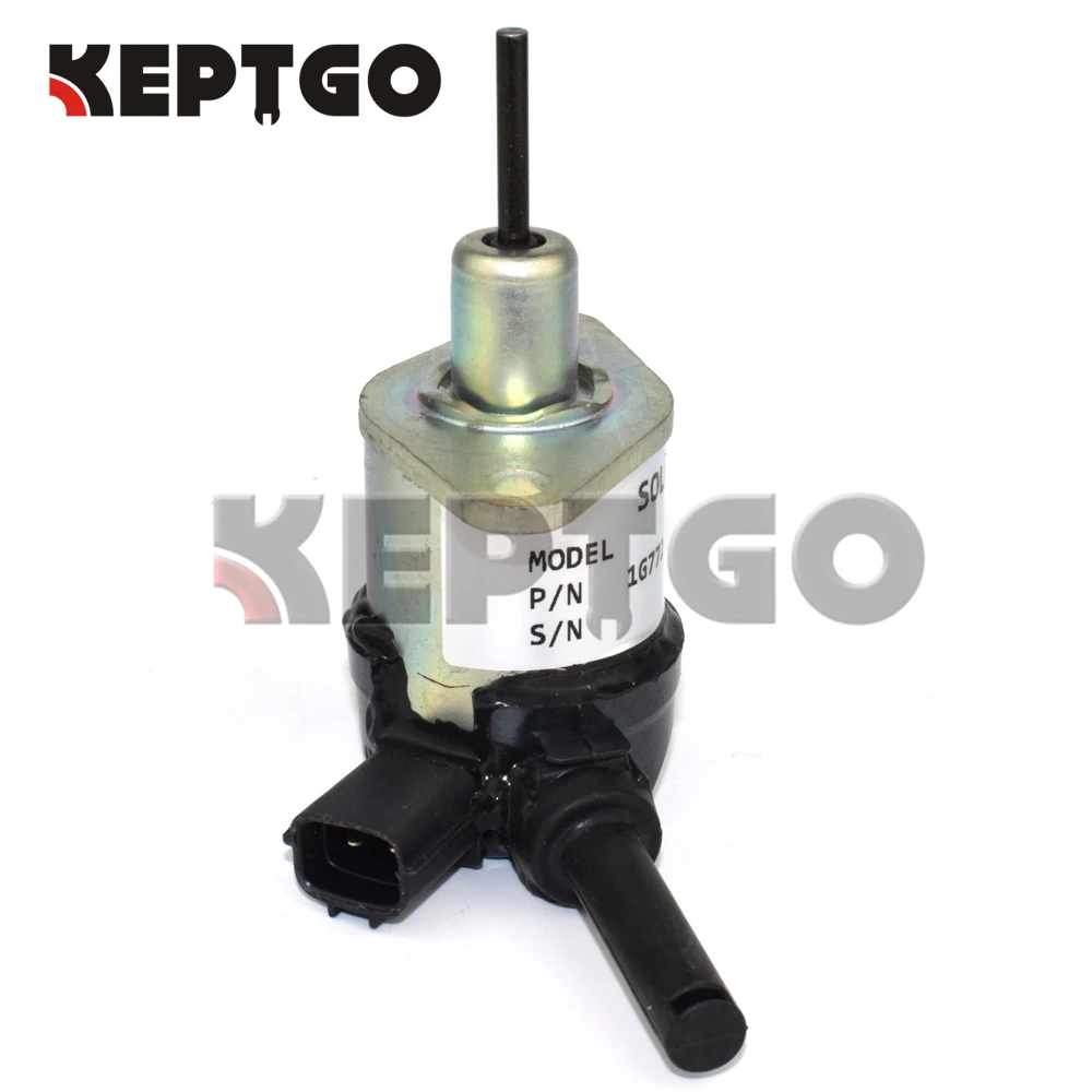Fuel Stop solenoid 12V 1G772-60012 1G772-60014 1G772-60010 For Kubota Tractor KX0574 KX0803T | Обустройство дома