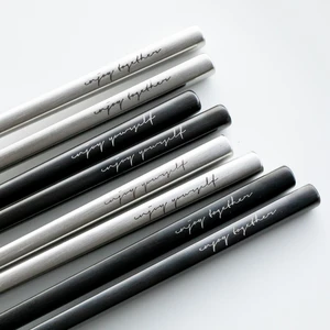 Stainless Steel Nordic Matte Wire Drawing Restaurant Fried Hot Pot 23.5CM Chopsticks 27CM Long Chopsticks